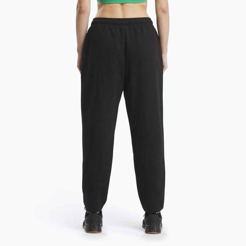Штани жіночі Reebok Lux Fleece Sweatpants black 3