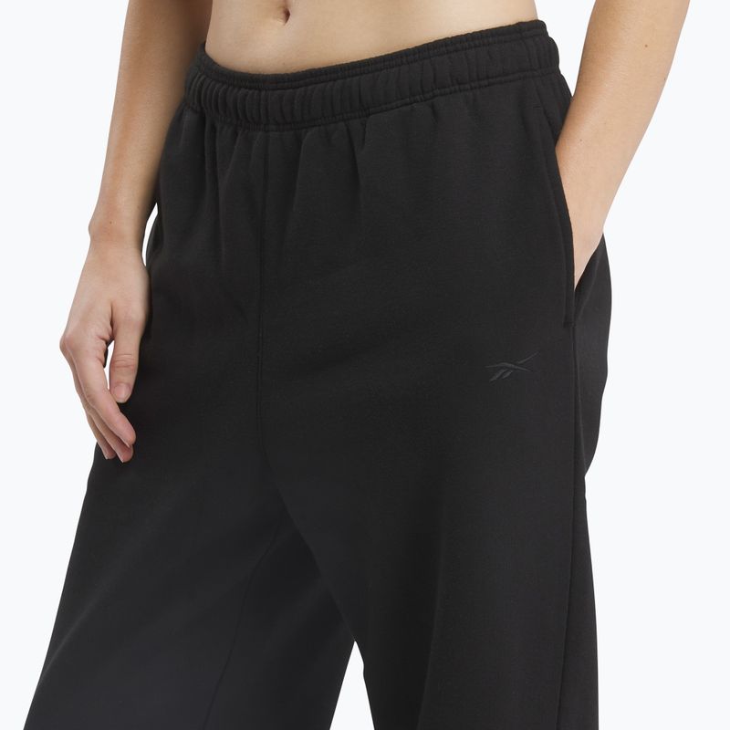 Штани жіночі Reebok Lux Fleece Sweatpants black 4