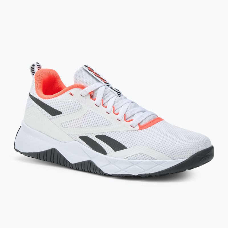 Кросівки для тренувань чоловічі Reebok NFX cloud white/core black/orange flare