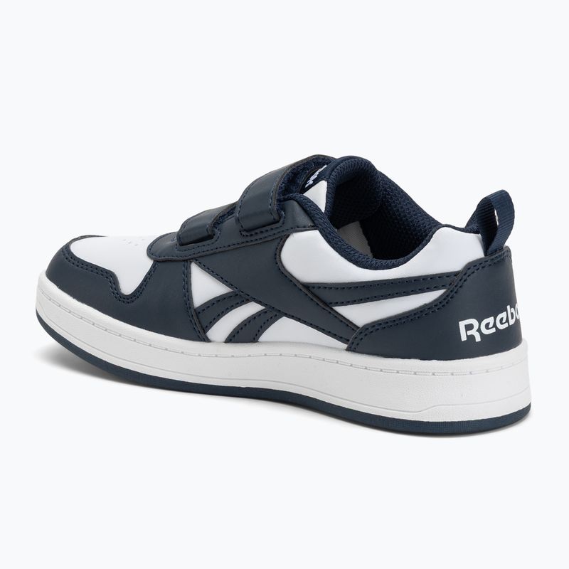 Дитячі кросівки Reebok Royal Prime 2.0 з двома ремінцями хмарно-білий/векторний темно-синій 3