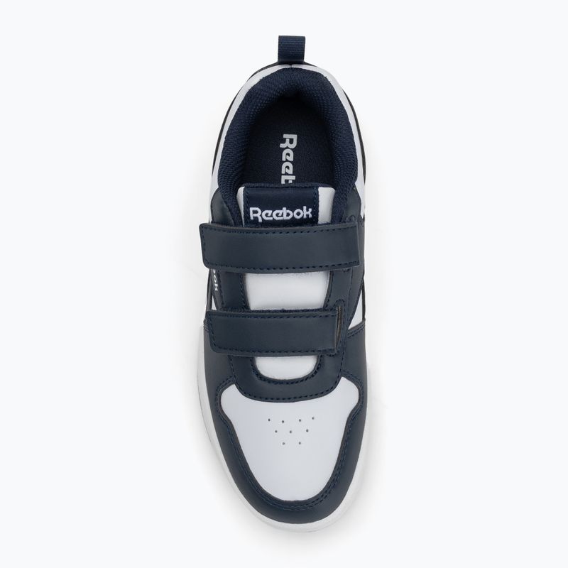 Дитячі кросівки Reebok Royal Prime 2.0 з двома ремінцями хмарно-білий/векторний темно-синій 5