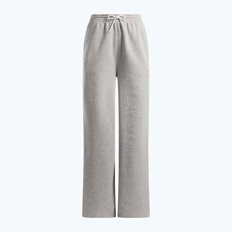 Штани жіночі Reebok Identity Small Logo Fleece WIde Leg medium grey heather 4