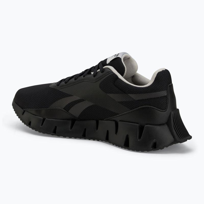 Чоловічі кросівки Reebok Zig Dynamica STR чорний / вимитий чорний / сірий 3