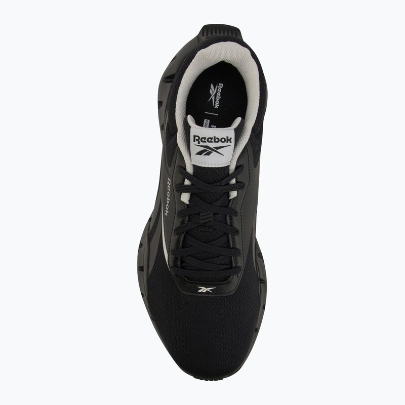 Чоловічі кросівки Reebok Zig Dynamica STR чорний / вимитий чорний / сірий 5