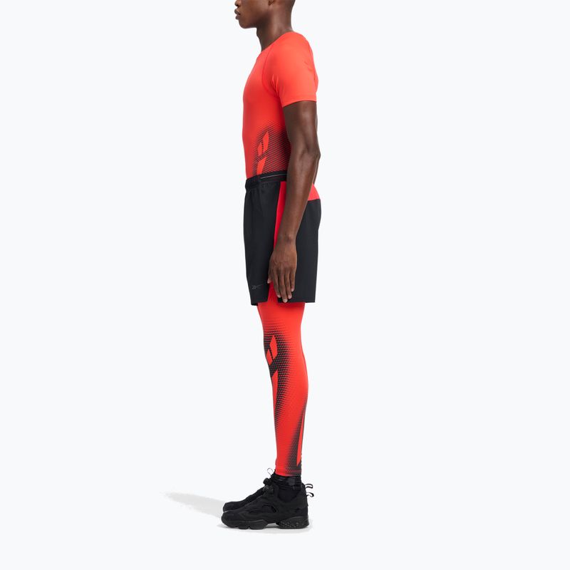 Шорти для тренувань чоловічі Reebok Athlete Speed black/energy red 2