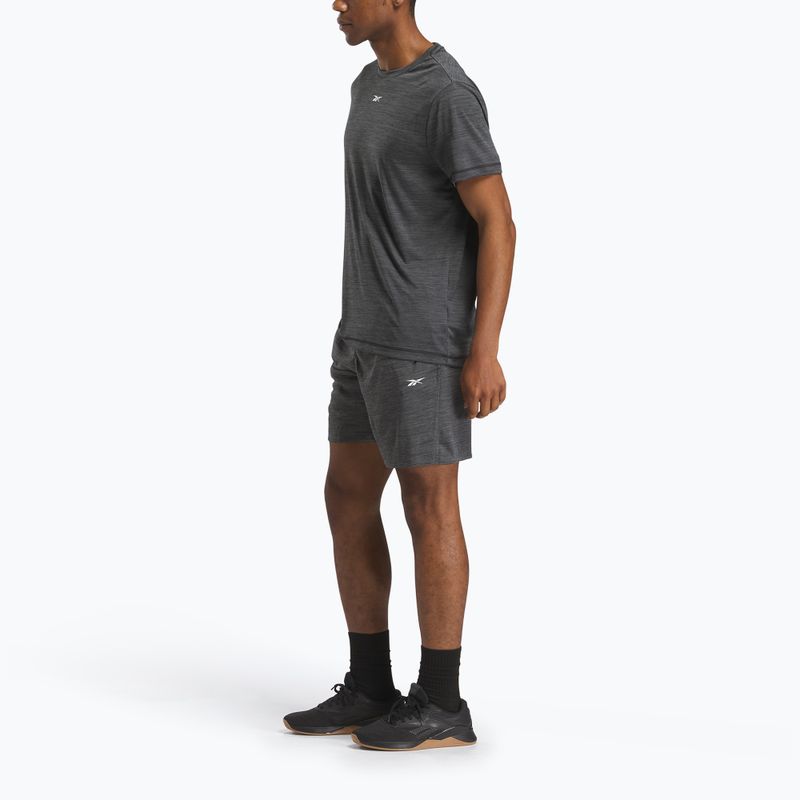 Шорти для тренувань чоловічі Reebok Id Train Melange Knit black 2
