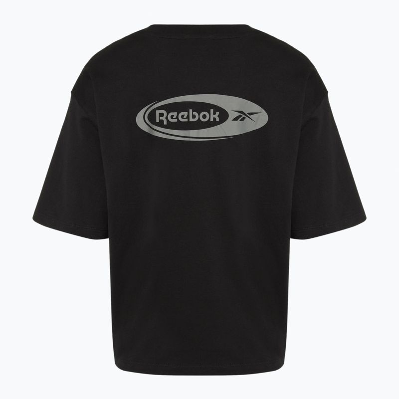 Жіноча тренувальна футболка Reebok Idea Brand Proud Tee чорна 2