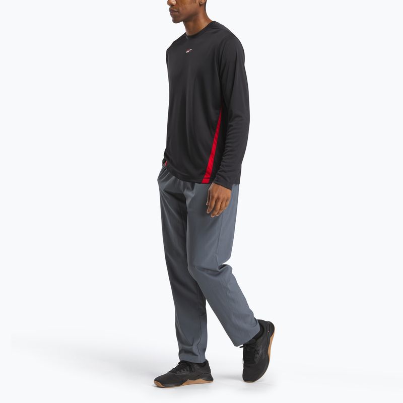 Лонгслів для тренувань чоловічий Reebok Id Train Energy Tech Tee black 2
