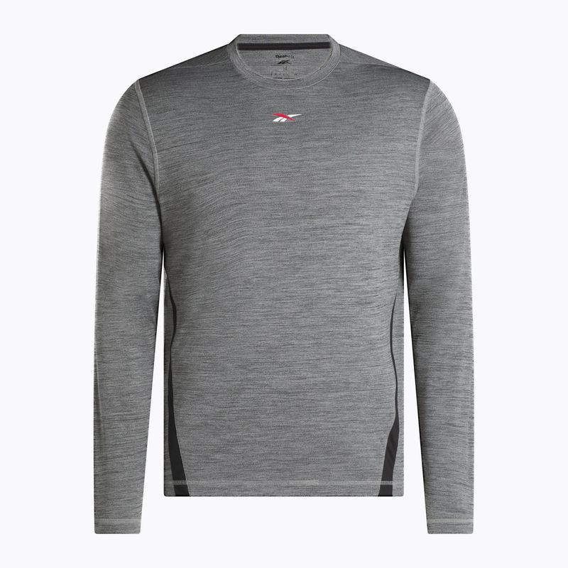 Лонгслів для тренувань чоловічий Reebok Id Train Energy Tech Tee grey 1 4