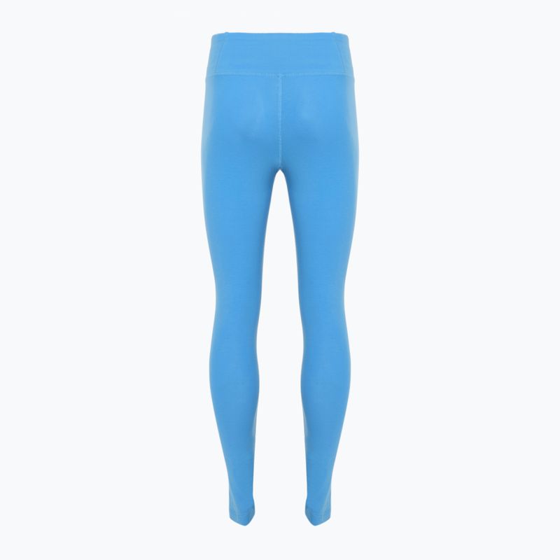 Легінси жіночі Reebok Identity Big Logo Cotton recovery blue 2