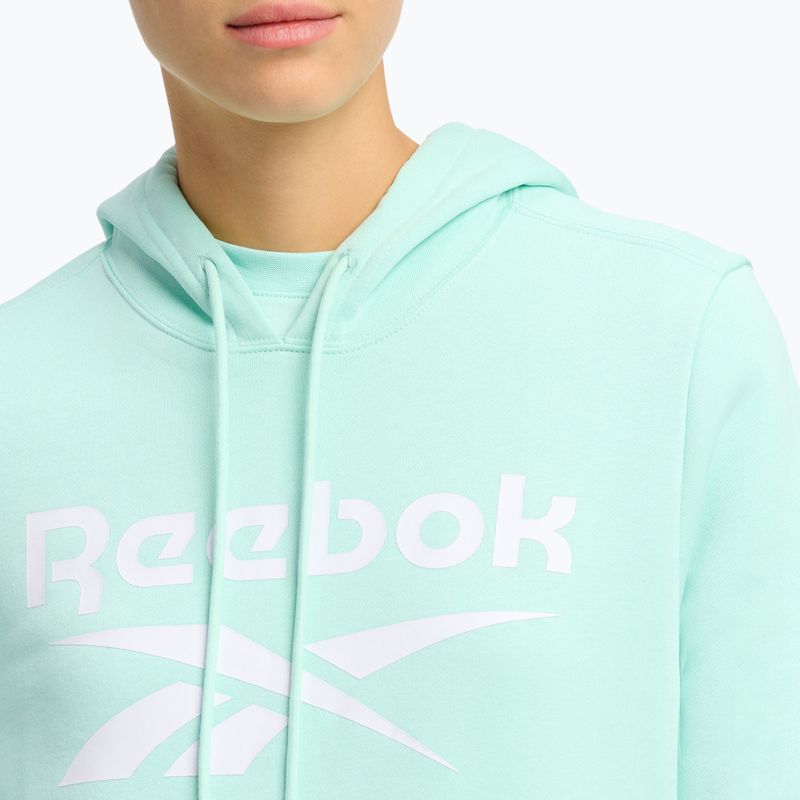 Жіночий світшот Reebok Identity Big Logo Fleece glitch aqua 4