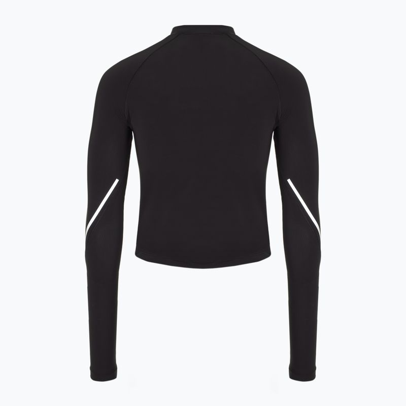 Жіночий тренувальний лонгслів Reebok Seed Top чорний 2
