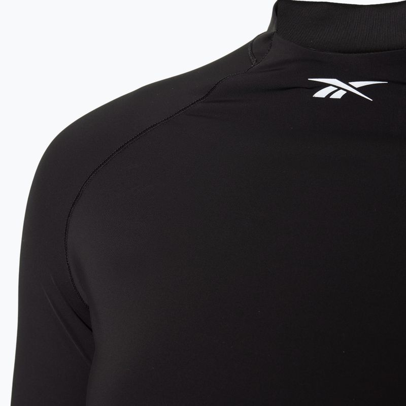 Жіночий тренувальний лонгслів Reebok Seed Top чорний 4