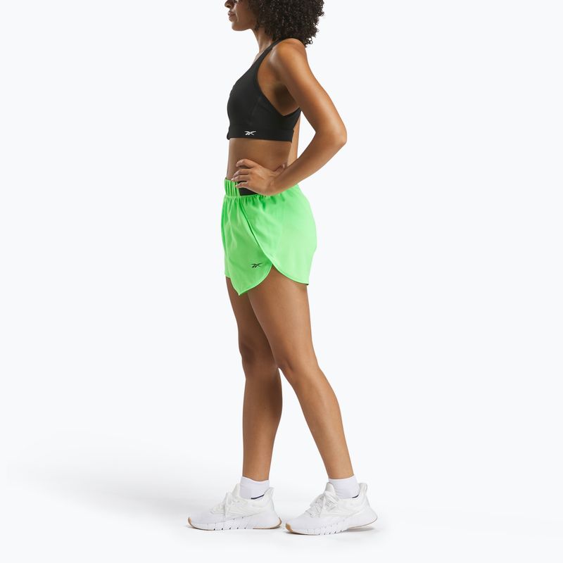 Шорти для тренувань жіночі Reebok Speed solar lime 2