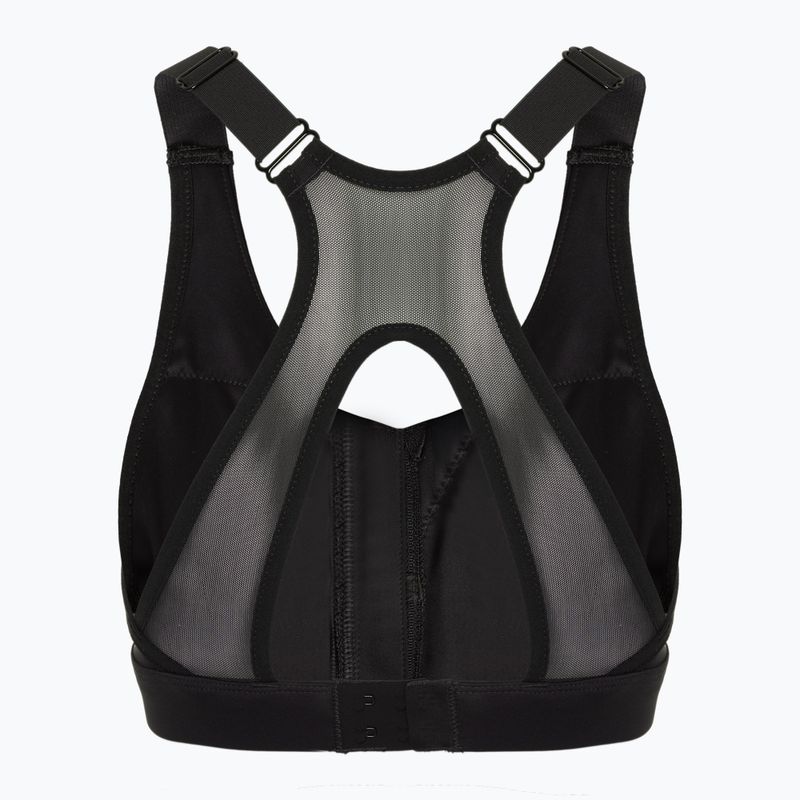 Бюстгальтер для тренувань Reebok Lux Front-Zip High Impact black 2