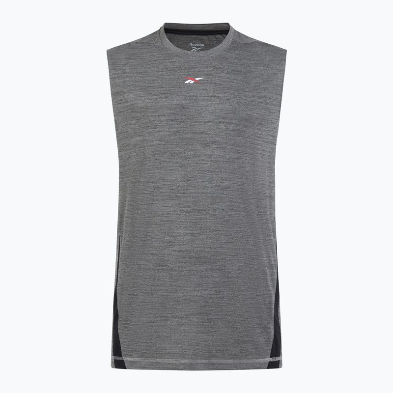 Футболка для тренувань чоловіча Reebok Id Train Energy SLVLS Tech Tee grey 1