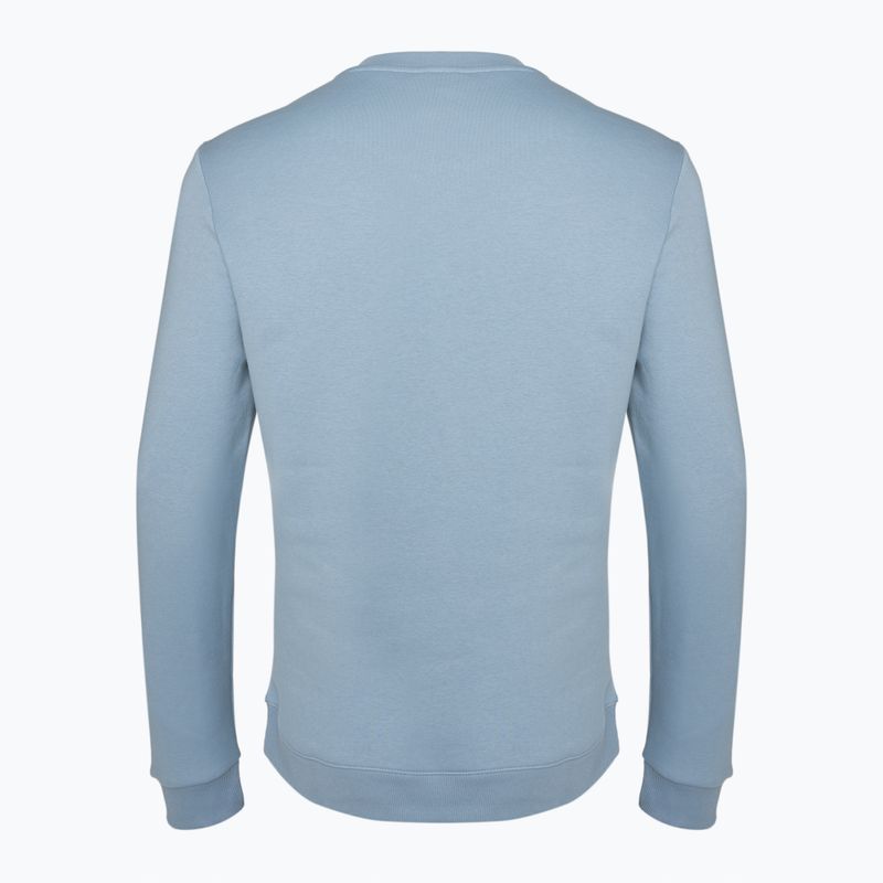 Чоловічий світшот Reebok Identity Big Logo Fleece Crew оновлений синій 2
