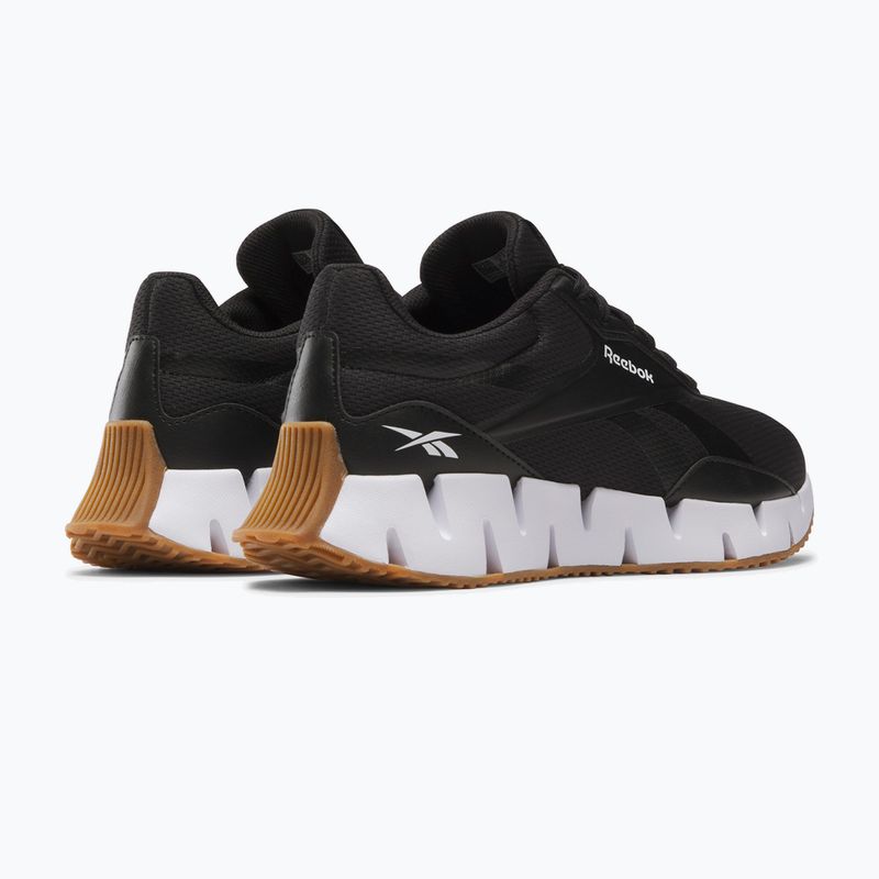 Жіночі кросівки Reebok Zig Dynamica STR чорний/білий/сріблястий металік 10
