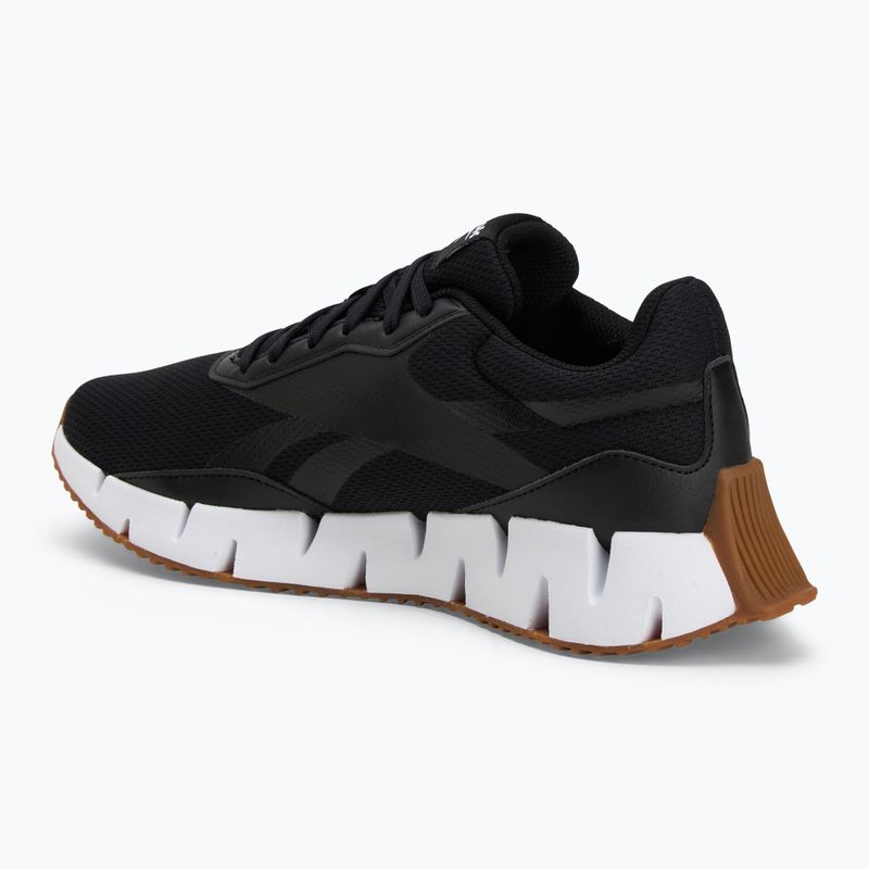Жіночі кросівки Reebok Zig Dynamica STR чорний/білий/сріблястий металік 3