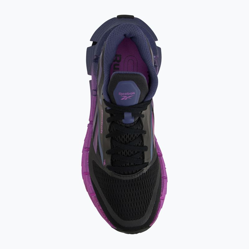 Кросівки для бігу жіночі Reebok FloatZig 1 black/twilight purple/purple rave 5
