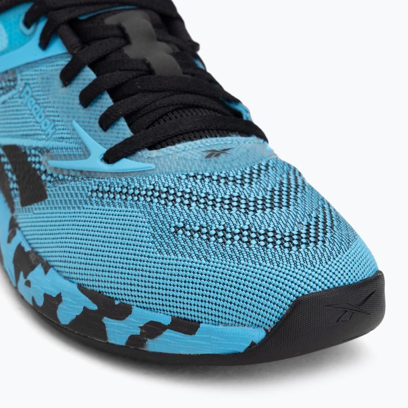 Кросівки для тренувань Reebok Nano X5 ftwr white/black/future cyan 7