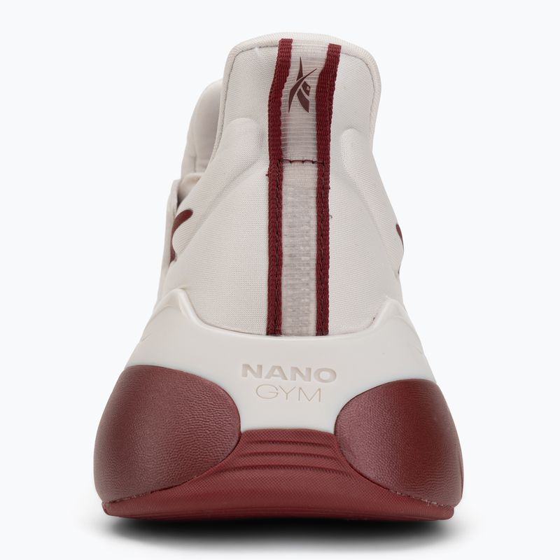 Кросівки для тренувань жіночі Reebok Nano Gym luxe grey/retro red 6