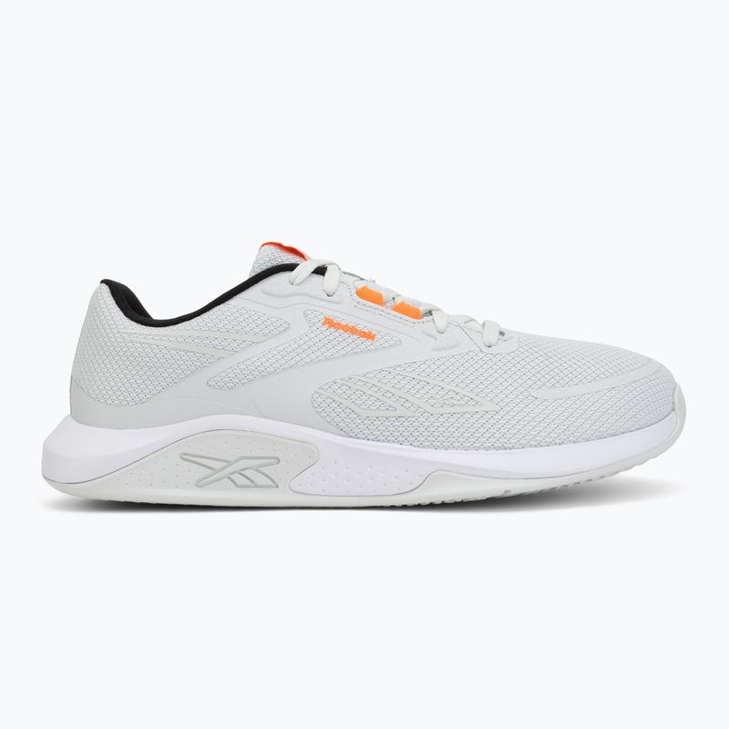Кросівки для тренувань чоловічі Reebok Nanoflex Tr 3 grey/black/atomic tangerine 2