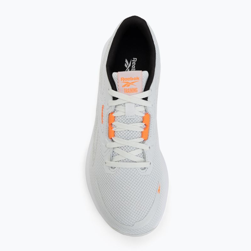 Кросівки для тренувань чоловічі Reebok Nanoflex Tr 3 grey/black/atomic tangerine 5