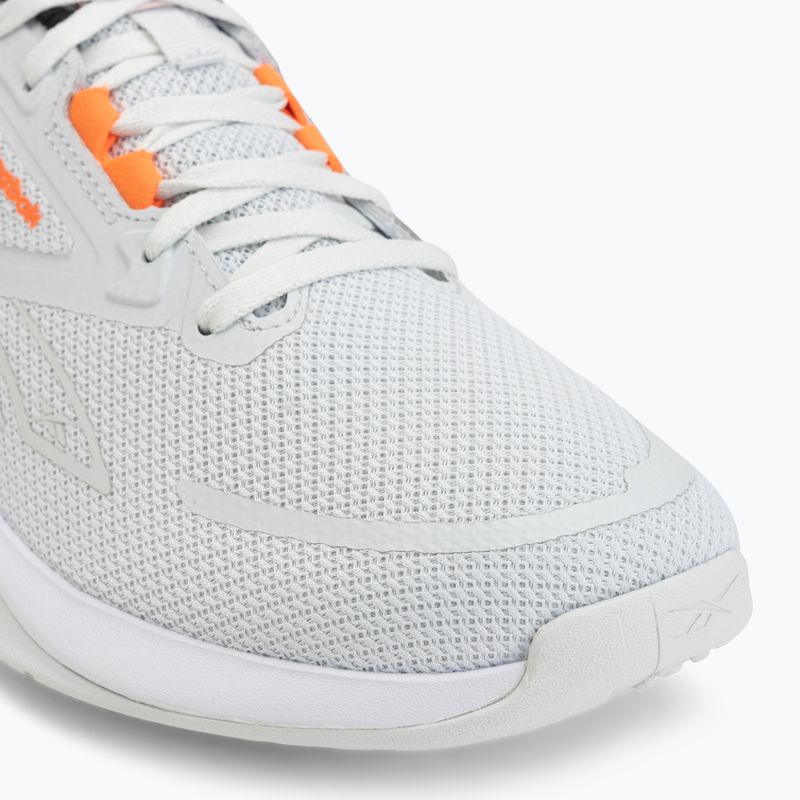 Кросівки для тренувань чоловічі Reebok Nanoflex Tr 3 grey/black/atomic tangerine 7