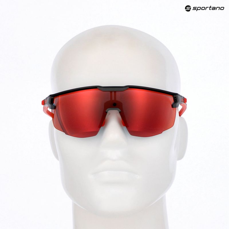 Окуляри сонцезахисні Julbo Ultimate Spectron matt black/red/multilayer red 5