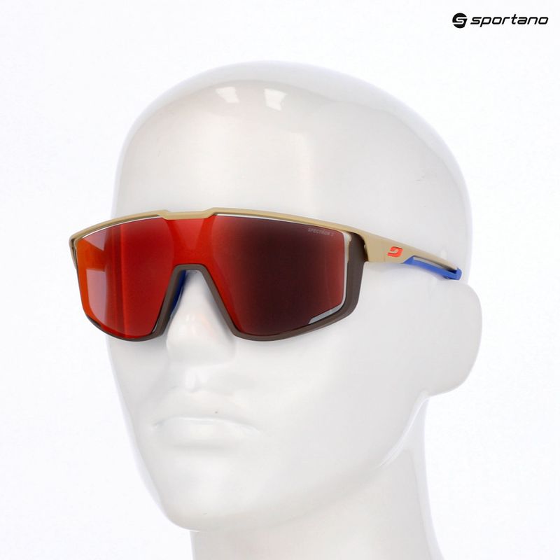Окуляри сонцезахисні Julbo Fury Spectron matt light brown/brown/ blue/multilayer red 7