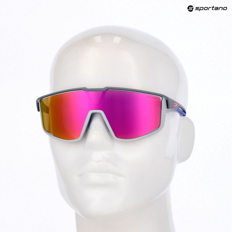 Окуляри сонцезахисні Julbo Fury Spectron matt dark gray/gray/ blue/multilayer pink 7