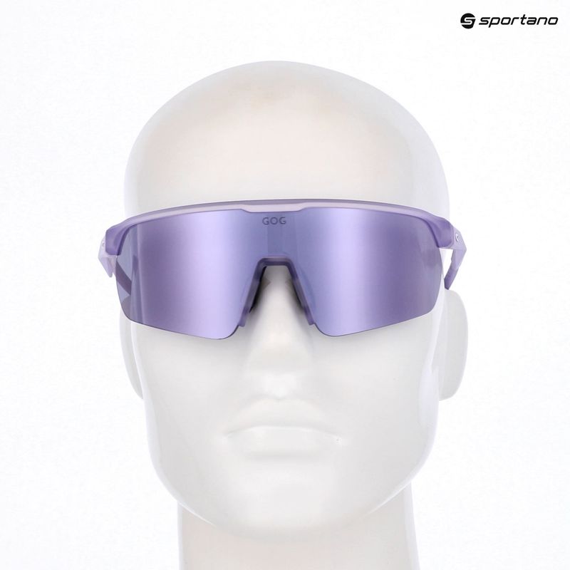Окуляри сонцезахисні GOG Hervor cristal purple/purple reflex purple 5