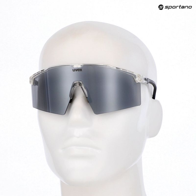 Окуляри сонцезахисні UVEX Flowline clear/mirror silver 7