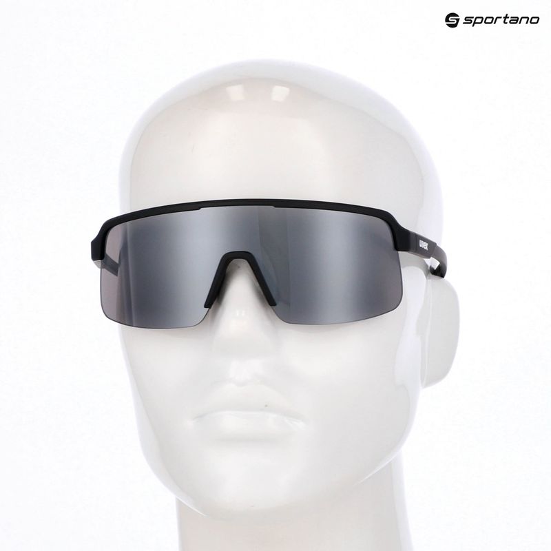 Окуляри сонцезахисні Uvex Dyrt black matt/mirror silver 7