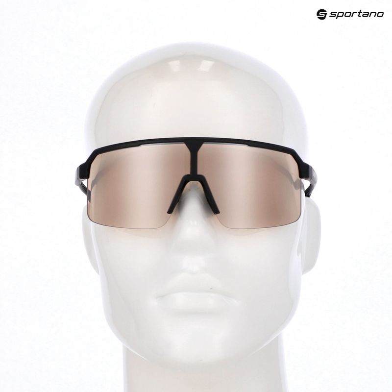 Окуляри сонцезахисні UVEX Ramp black matt/mirror silver 7