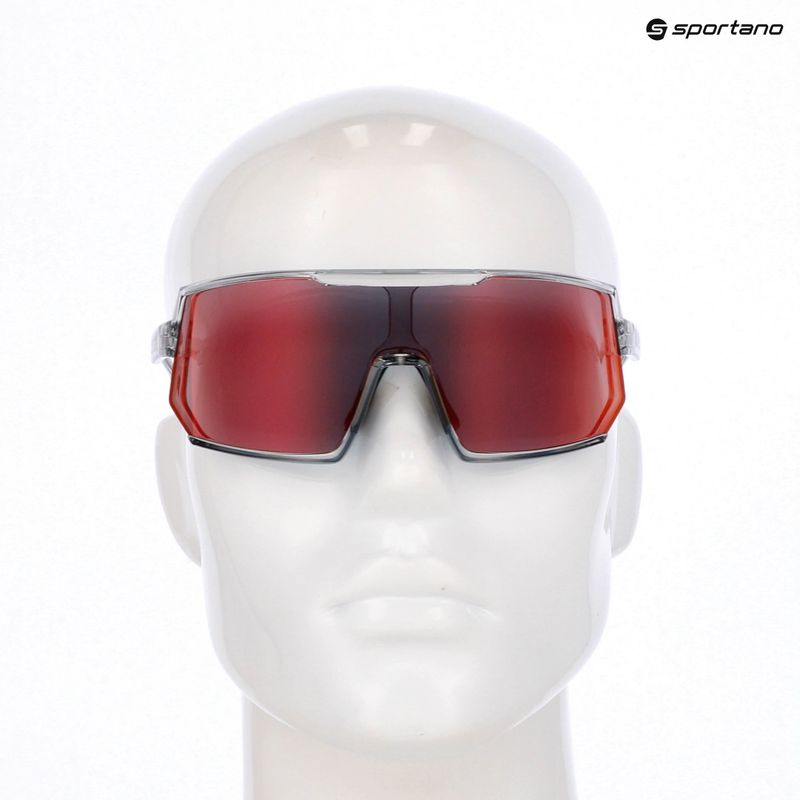 Окуляри сонцезахисні UVEX Sportstyle 235 smoke transparent/mirror red 7