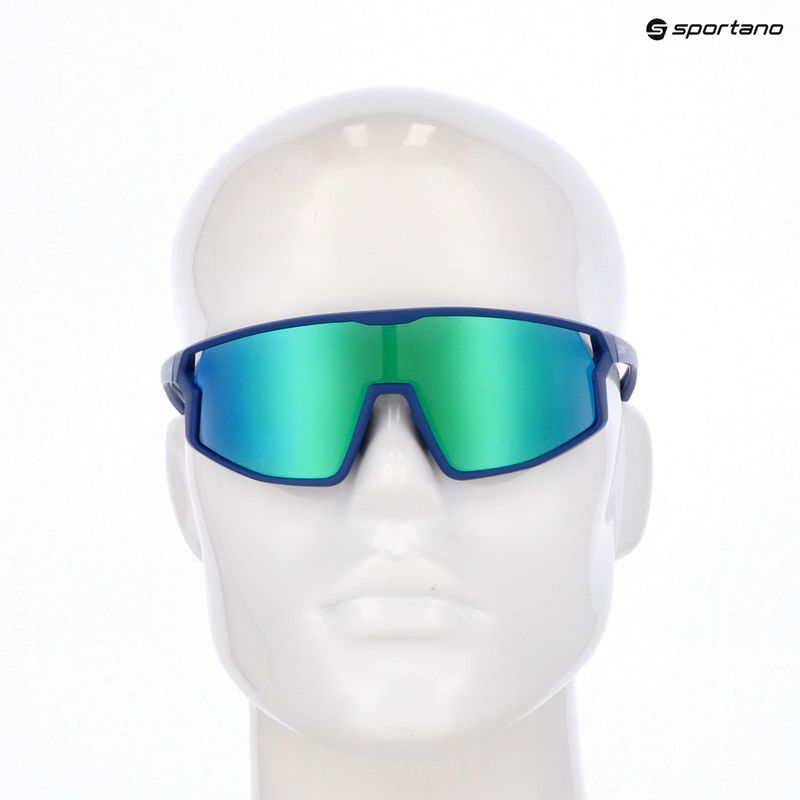 Окуляри сонцезахисні дитячі UVEX Skyryse Jr blue matt/mirror green 7