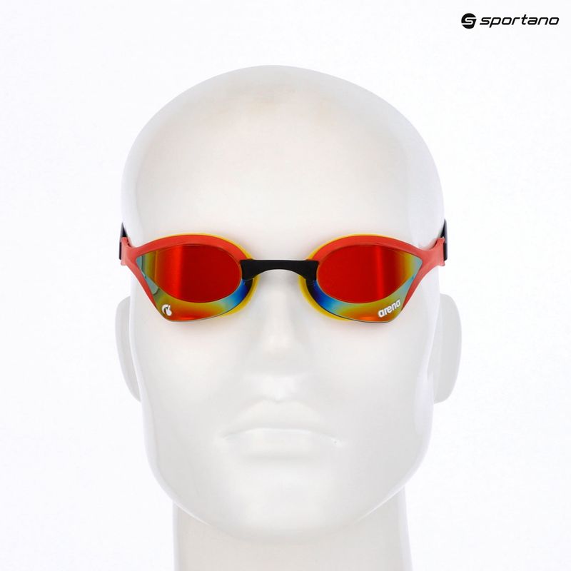 Окуляри для плавання arena Cobra Ultra Swipe Mirror gold/red 7