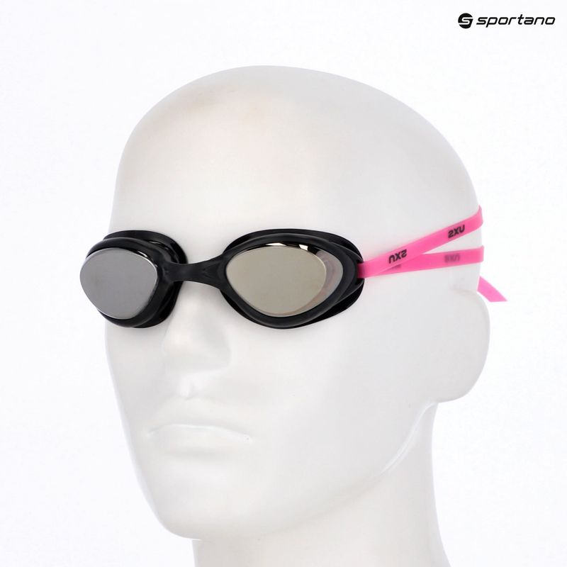 Окуляри для плавання 2XU Propel Swim punk pink/mirror 8