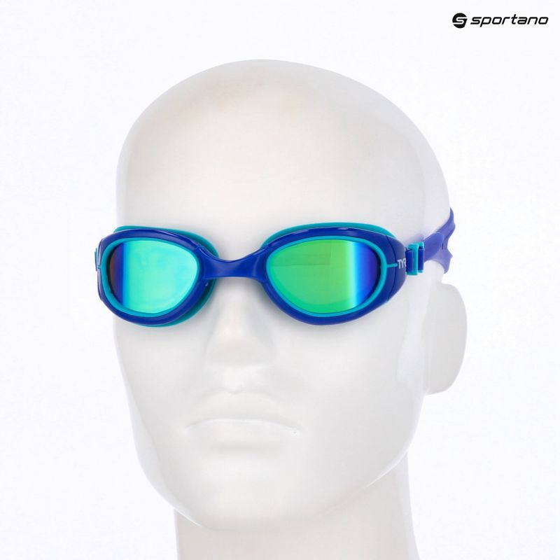 Окуляри для плавання TYR Special Ops 2.0 Mirrored royal / aqua 3