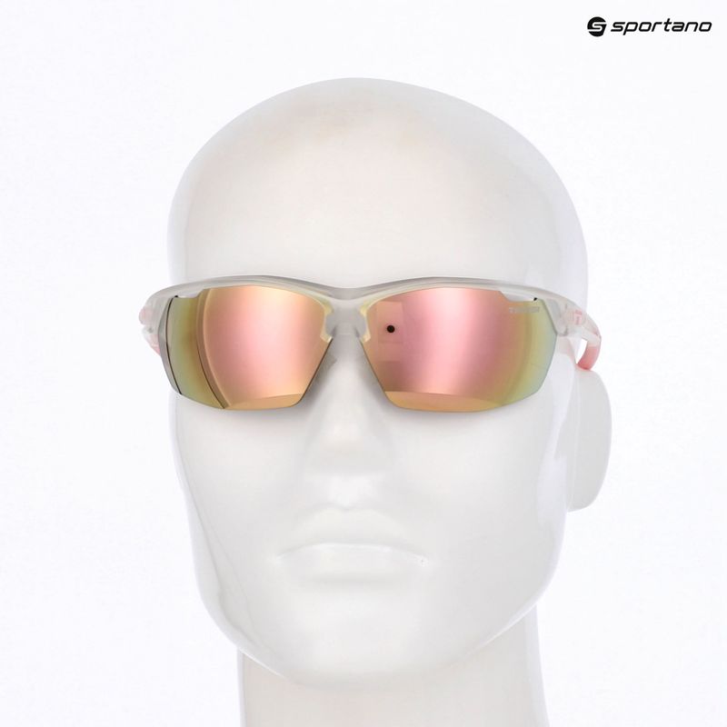 Окуляри сонцезахисні Tifosi Navar satin clear/pink mirror ar 9