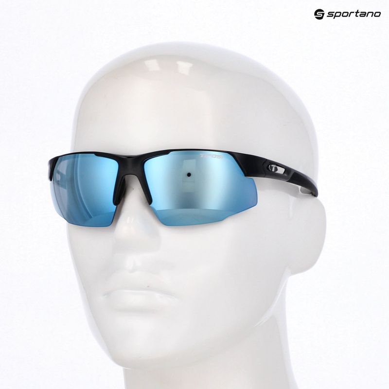Окуляри сонцезахисні Tifosi Centus gloss black/smoke bright blue 9
