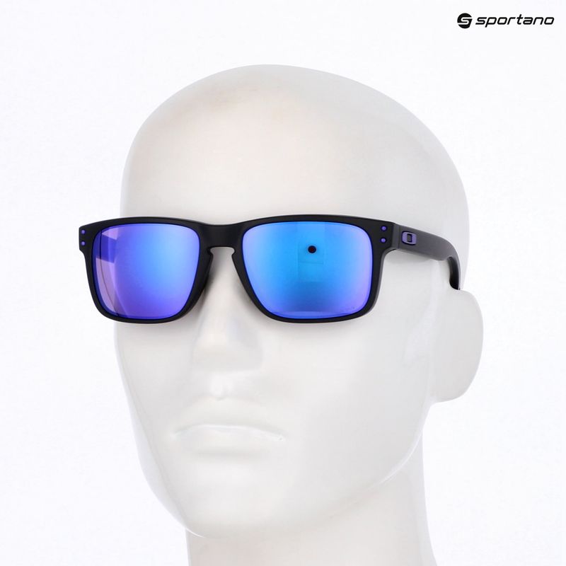 Окуляри сонцезахисні Oakley Holbrook matte black/prizm violet 13
