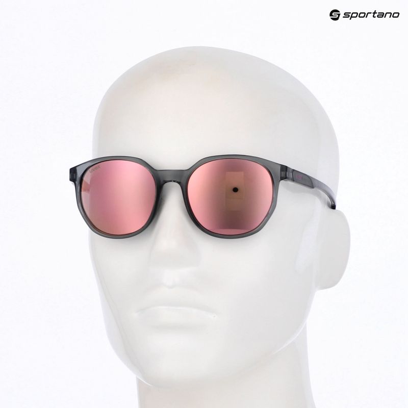 Окуляри сонцезахисні UVEX LGL 54 smoke/mirror pink 11
