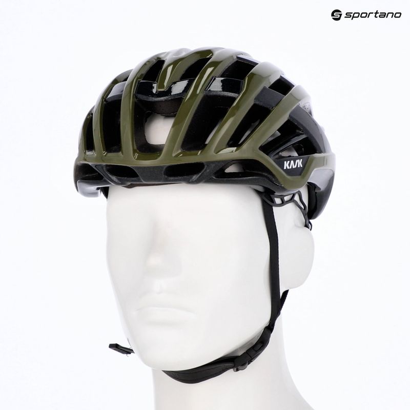 Шолом велосипедний KASK Valegro olive green 17
