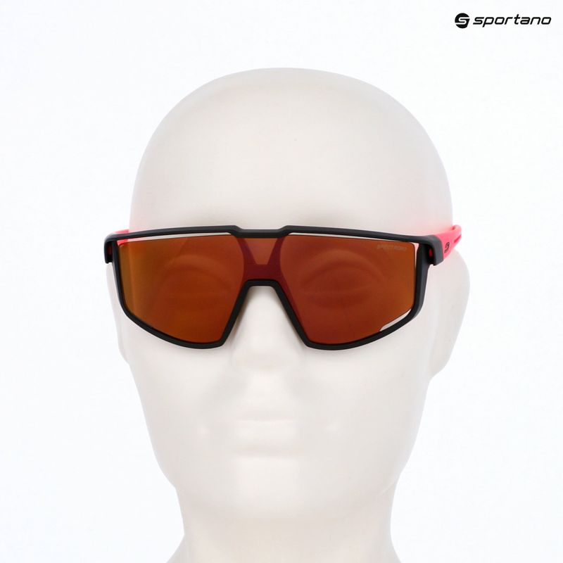 Дитячі сонцезахисні окуляри Julbo Fury Junior Spectron matt black/pink/pink flash 5