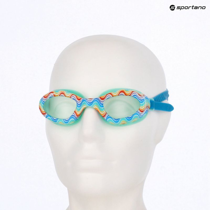 Окуляри для плавання дитячі Speedo Futura Hydrospex Printed Jr rainbow/clear 3