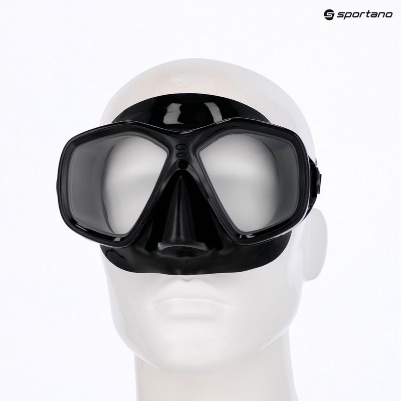 Маска для снорклінгу Mares Tapu black/black 3