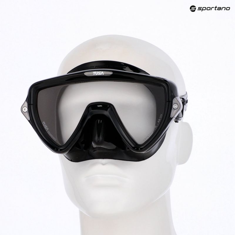 Маска для підводного плавання TUSA Visio Pro black 3